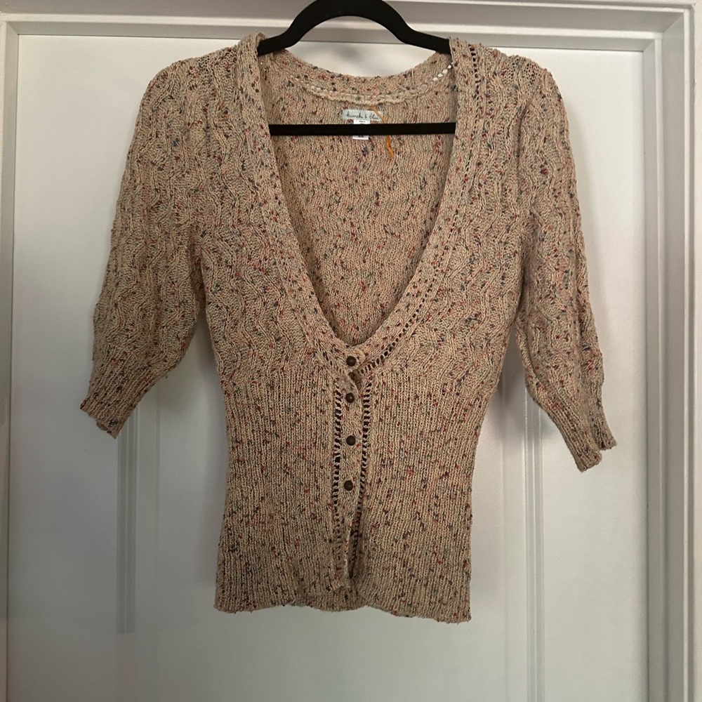 Urban Outfitters Kimchi and Blue Knit Button Up Top